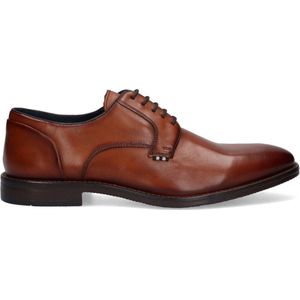 McGregor Heren Herenschoenen - Cognac - Lage Sneakers - Leer - Veters