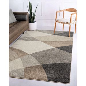 Flycarpets - Belos - Vloerkleed - Beige - Laagpolig Tapijt - 200x280 cm