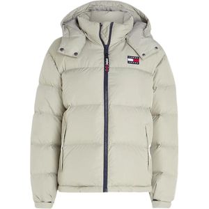 Tommy Hilfiger TJW Alaska Puffer Dames Jas - Faded Willow - Maat L