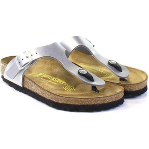 Birkenstock Gizeh Dames Slippers Regular fit - Silver - Maat 35