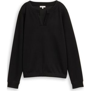 TOM TAILOR Sweatshirt  zwart