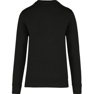 Sweatshirt Unisex S Kariban Ronde hals Lange mouw Black 85% Katoen, 15% Polyester