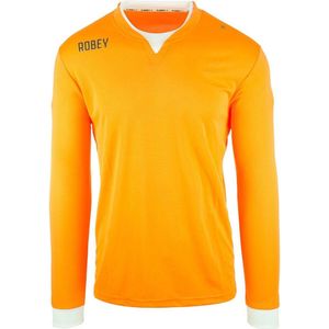 Robey Shirt Catch LS - Voetbalshirt - Neon Orange - Maat S