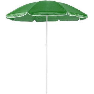 Groene strand parasol van nylon