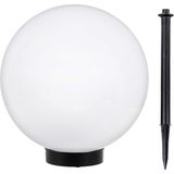 GreenBlue - Tuin Solar LED-lamp 30 cm - Tuinlamp - Solar Garden Lamp Ball GB168 - Wit - IP44