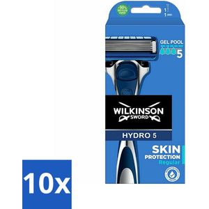 10 x Wilkinson - Navulmesjes - Hydro 5 Skin Protection Scheermes Regular - Comfortabel - 1 mesje - Glad Scheren - Scheermes Navulling - Scheermesjes Navulling - Scheerapparaat - Scheerapparaat Navulling