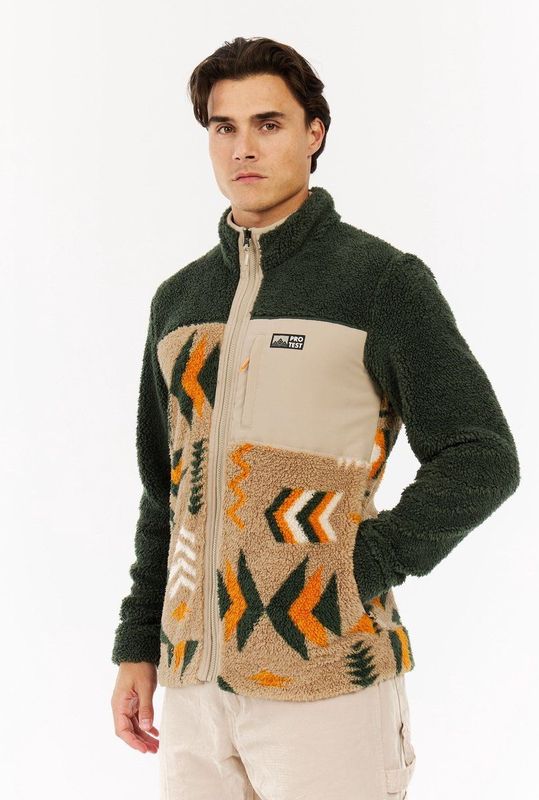 Protest - PRTDon - Fleece Vest - Kale Green - Outdoor