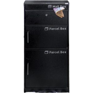 Pakketbox - Pakketbrievenbus - Ruime en Veilige Pakketbox voor Buiten - Stalen Constructie