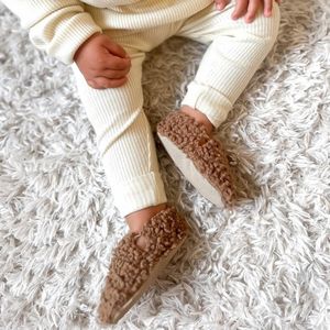 Tinybrands - Slofjes - Tiny Teddy slofje - Baby - Brown 17
