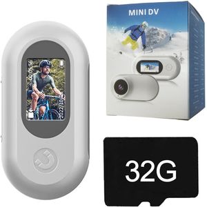 Sportcamera - 1080P Actiecamera - Waterdicht - Inclusief 32GB Geheugenkaart - Voor Outdoor Sporten