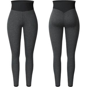 Sportlegging dames Medium – legging dames meisje - Tiktok legging – Zwart