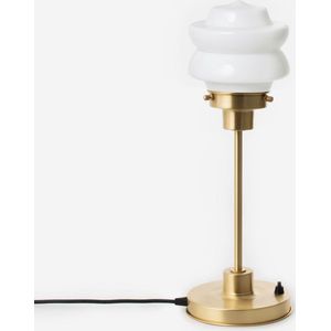 Art Deco Trade - Slanke Tafellamp Small Top 20's Messing