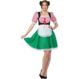 Karnival Costumes Dirndl Dames Dirndl Carolina Carnavalskleding Dames Oktoberfest Dames Carnaval Kostuum Dames - Groen - Maat S