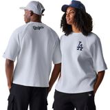 New Era - Waffle OS T-Shirt - Grijs - Unisex - Oversized