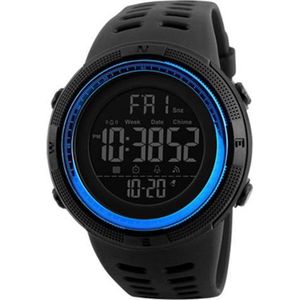 SKMEI Heren horloge 40 mm - Blauw