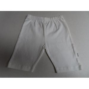 Legging - Unie - Wit - Tot net onder de knie - 3 maand 62