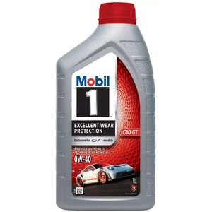 Mobil 1 0W40 1 Liter Porsche C40 GT Speciaal voor Porsche GT-modellen