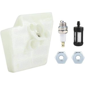 Air Filter Spark Plug Rod Nuts Fuel Filters Oil Filter Set Replacement Accessories for 026 MS260 Chainsaw Service Kit