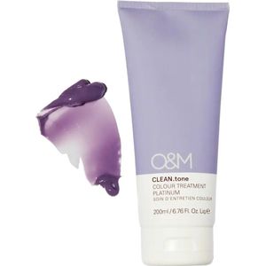 OM - Clean Tone Color Mask Platinum 30ml