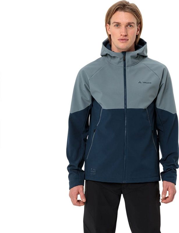 Vaude - Qimsa - Softshell Jacket - Blauw - Waterdicht