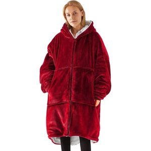 Oversized hoodie - Plaid - Hoodie Deken - Met lange mouwen – Unisex - Eén maat