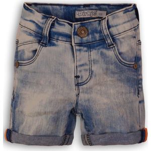 Dirkje Jongens Jeans short - Light blue jeans - Maat 74