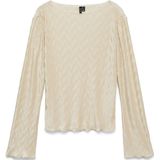 Vero Moda - Vmruby ls top - Beige - Longsleeve