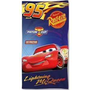 Disney - Cars Strandlaken Piston Cup - Blauw - 70 x 140 cm - Katoen
