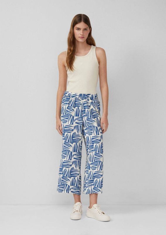 Culottes - Lichte en Luchtige Broek - All-over Bloemenprint