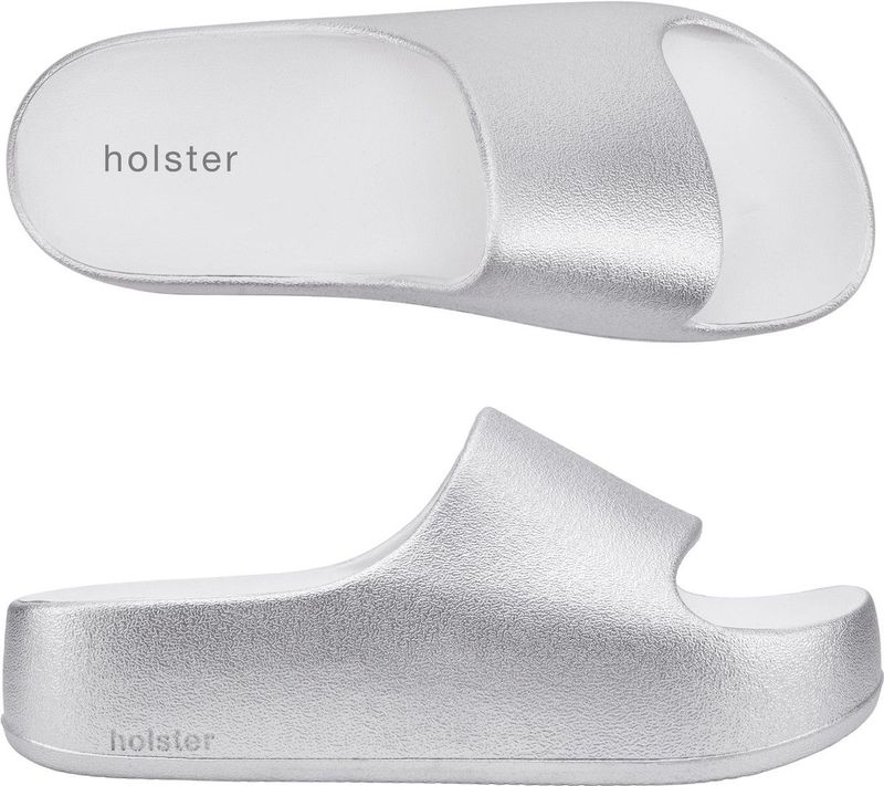 Holster - Levitate - Slipper - Zilver - Ultracomfortabele EVA-schuimzool