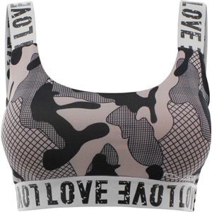 Legend Dames Sport-BH  Army roze Maat: M