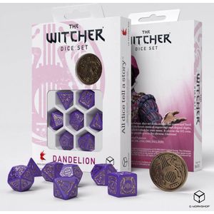 The Witcher Polydice Set. Dandelion - Viscount de Lettenhove