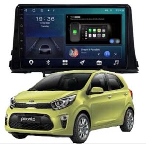ADIVOX 9 inch geschikt voor Kia Picanto 2017-2022 Android 14 2GB/32GB 8CORE CarPlay/Android Auto/Wifi/DSP/GPS/5G