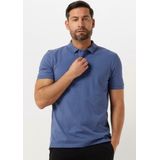 BOSS Pallas regular fit polo - pique - blauw - Maat: L