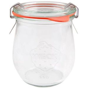 Tulp glazen pot voor conserven 220ml 1 eenheid | Weck