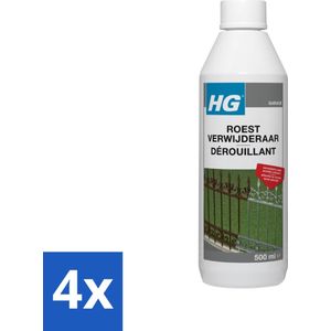 HG Roestverwijderaar 500 ml - Voordeelverpakking - 4 stuks