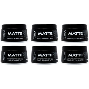 Totex Cosmetic Hair Styling Wax Matte - voordeelverpakking - 6 x 150ml