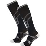 Poederbaas - Skisokken Lightweight - Zwart - 2-pack