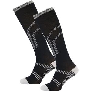 Poederbaas - Skisokken Lightweight - Zwart - 2-pack