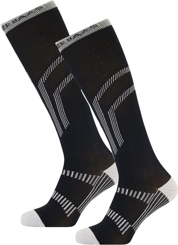 Poederbaas - Skisokken Lightweight - Zwart - 2-pack