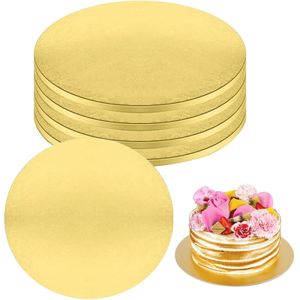 Set van 5 herbruikbare ronde taartplateaus - Ø 30 cm - Ideaal voor het vervoer en serveren van taarten