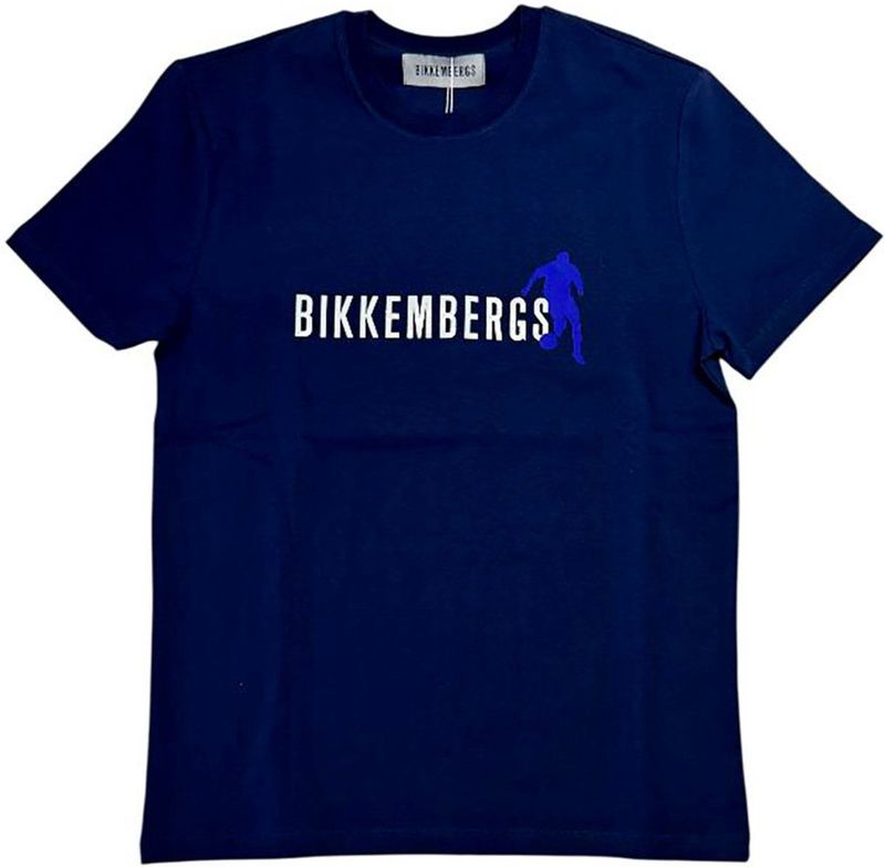 Bikkembergs - Bmt1237 - T-shirt - Korte Mouwen - Slim Fit