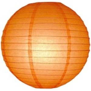 5 stuks lampion oranje 35 cm