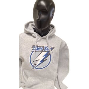 TAMPA BAY-SWEATER/HOOD-GREY-L