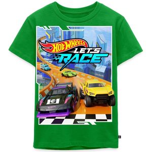 Hot Wheels Design Laten We Rennen Premium T Shirt Kinderen
