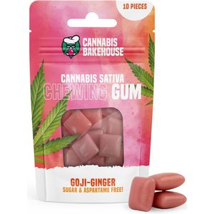 Cannabis Chewing Gum - Kauwgom- Goji Ginger - 5 pack