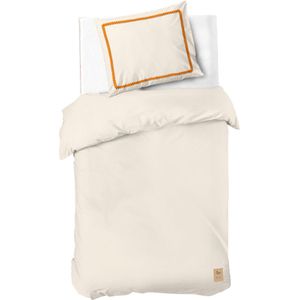 Dindi Home - Dekbedovertrek Sunset Waves - Off White - 140x220 - 100% Katoen