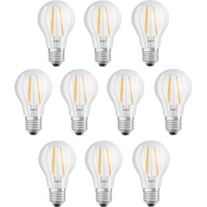 10 stuks Osram LED lamp E27 7W 2700K Helder Niet dimbaar
