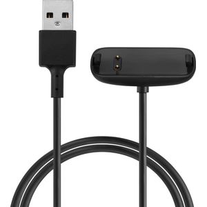 kwmobile USB-oplaadkabel geschikt voor Fitbit Inspire 3 kabel - Laadkabel voor smartwatch - in zwart