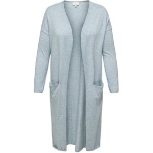ONLY - CARMAKOMA - Vest - Arona - Lange Cardigan - Zonder Sluiting - Steekzakken
